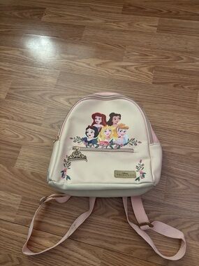 Disney Princess Mini Backpack Pink & Cream